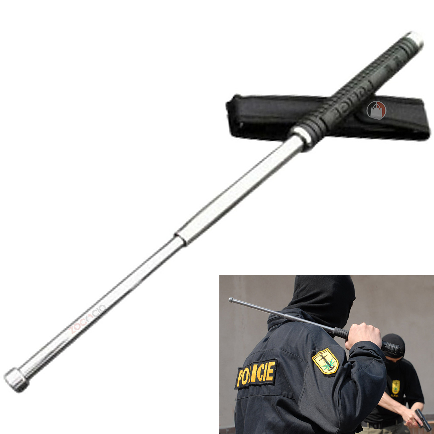 Miniatura 4 de Baston Tambo Plegable Defensa Personal